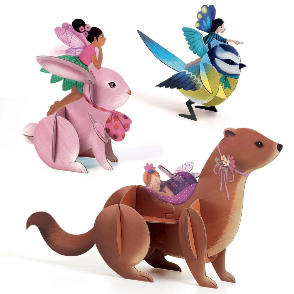 DJECO Knutselpakket 6 Activiteiten Fairy 6 Jr+ 2 DJECO Knutselpakket 6 Activiteiten Fairy 6 Jr+ - Afbeelding 2