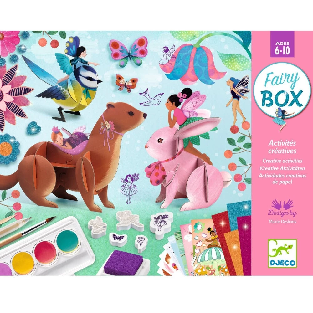 DJECO Knutselpakket 6 Activiteiten Fairy 6 Jr+ 1 DJECO Knutselpakket 6 Activiteiten Fairy 6 Jr+