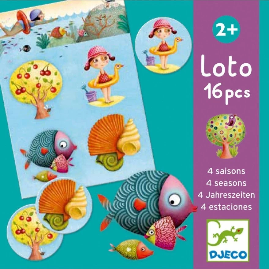 DJECO Lotto 4 Seizoenen 2 Jr+ 1 DJECO Lotto 4 Seizoenen 2 Jr+