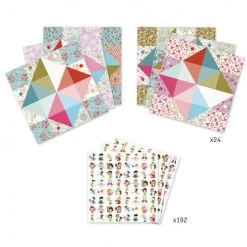 DJECO Origami Zoutvaatjes Sweet 24 Stks 6 DJECO Origami Zoutvaatjes Sweet 24 Stks -Creatieve Speelgoed Winkel DJECOorigamizoutvaatjesms24stksDJ08773c