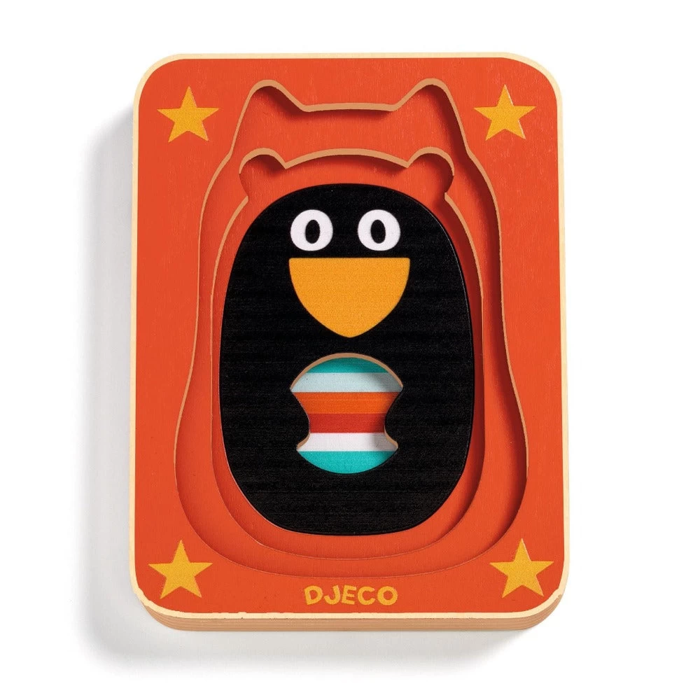 DJECO Puzzel 3 Lagen Max & Co 1 Jr+ 4 DJECO Puzzel 3 Lagen Max & Co 1 Jr+ - Afbeelding 4