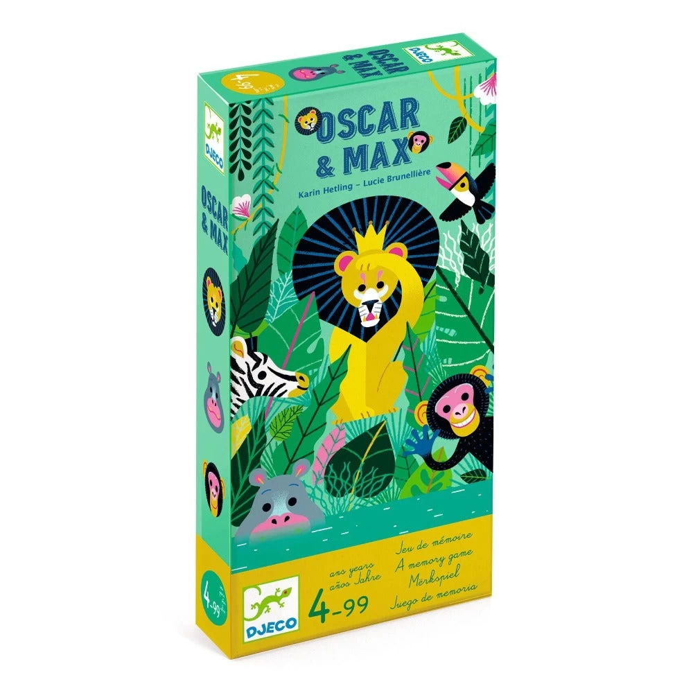 DJECO Spel Oscar & Max 4jr+ 3 DJECO Spel Oscar & Max 4jr+ - Afbeelding 3