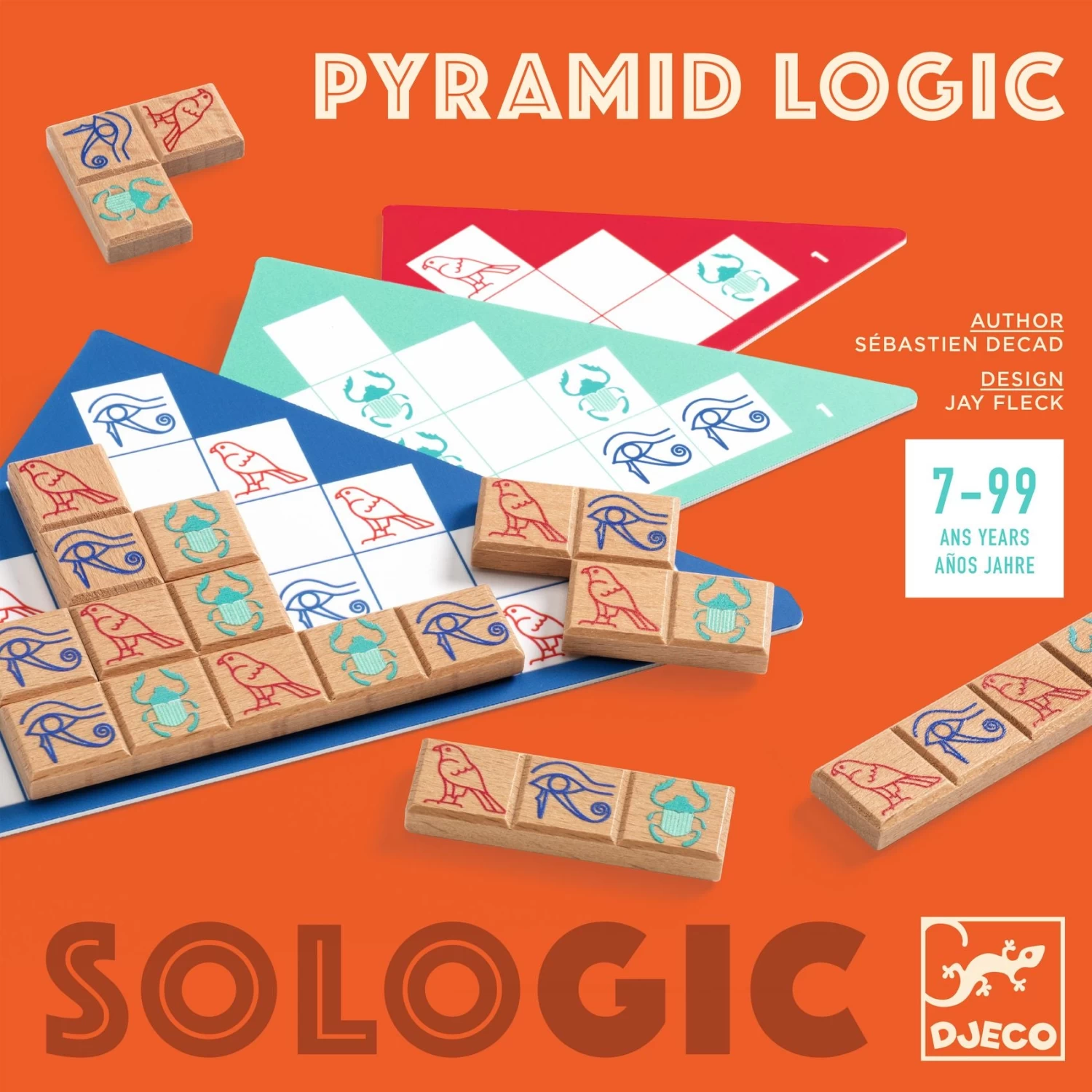 DJECO Spel Pyramid Logic 7 Jr+ 1 DJECO Spel Pyramid Logic 7 Jr+