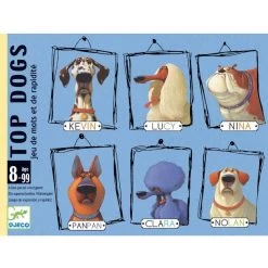 DJECO Kaartspel Top Dogs 8 Jr+