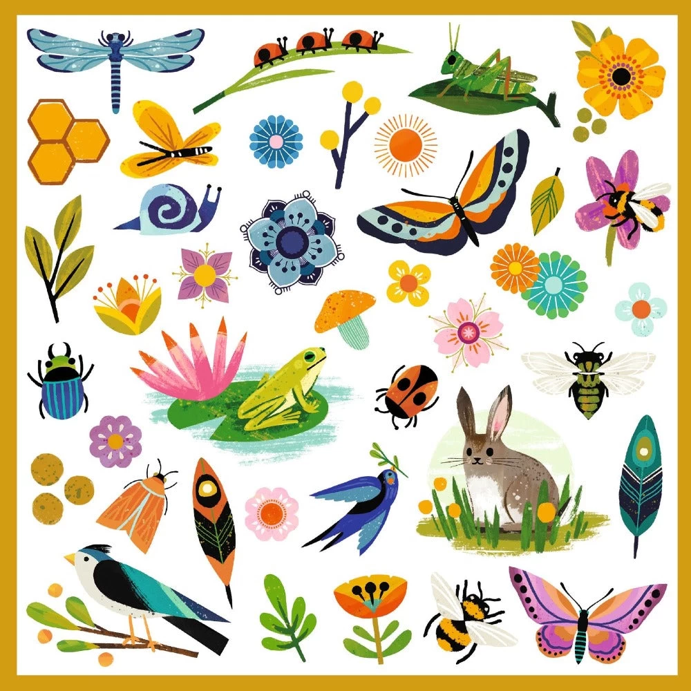 DJECO Stickers Garden 4 Jr+ 4 DJECO Stickers Garden 4 Jr+ - Afbeelding 4
