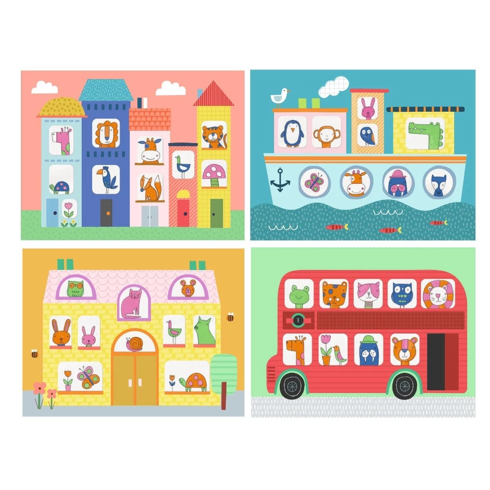 DJECO Tekenset Overtrekken 5 Jr+ 3 DJECO Tekenset Overtrekken 5 Jr+ - Afbeelding 3