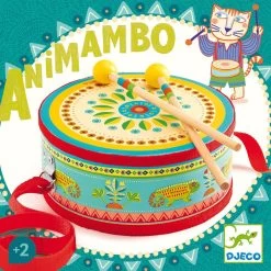 DJECO Trommel Animambo -Creatieve Speelgoed Winkel DJECOtrommelanimamboDJ06004pckb