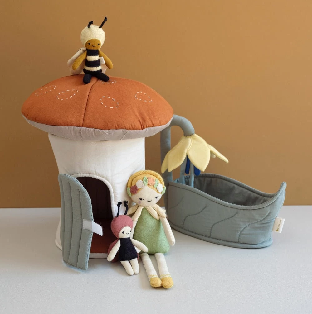 Fabelab Poppenmandje Bloemendouche 3 Fabelab Poppenmandje Bloemendouche - Afbeelding 3