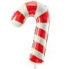 Folie Ballon Candy Cane Rood Wit 82 Cm