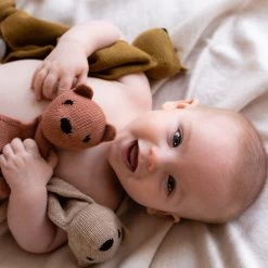 HVID Knuffeldoekje Teddy Tokki Brick -Creatieve Speelgoed Winkel HVIDknuffeldoekjeTeddytokkibrickteddytokkibricka