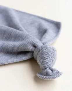 HVID Knuffeldoekje Teddy Tokki Grey Melange -Creatieve Speelgoed Winkel HVIDknuffeldoekjeTeddytokkigreymelangec