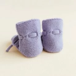 HVID Slofjes Lilac 9-15 Mnd -Creatieve Speelgoed Winkel HVIDslofjeslilac9 15mndc