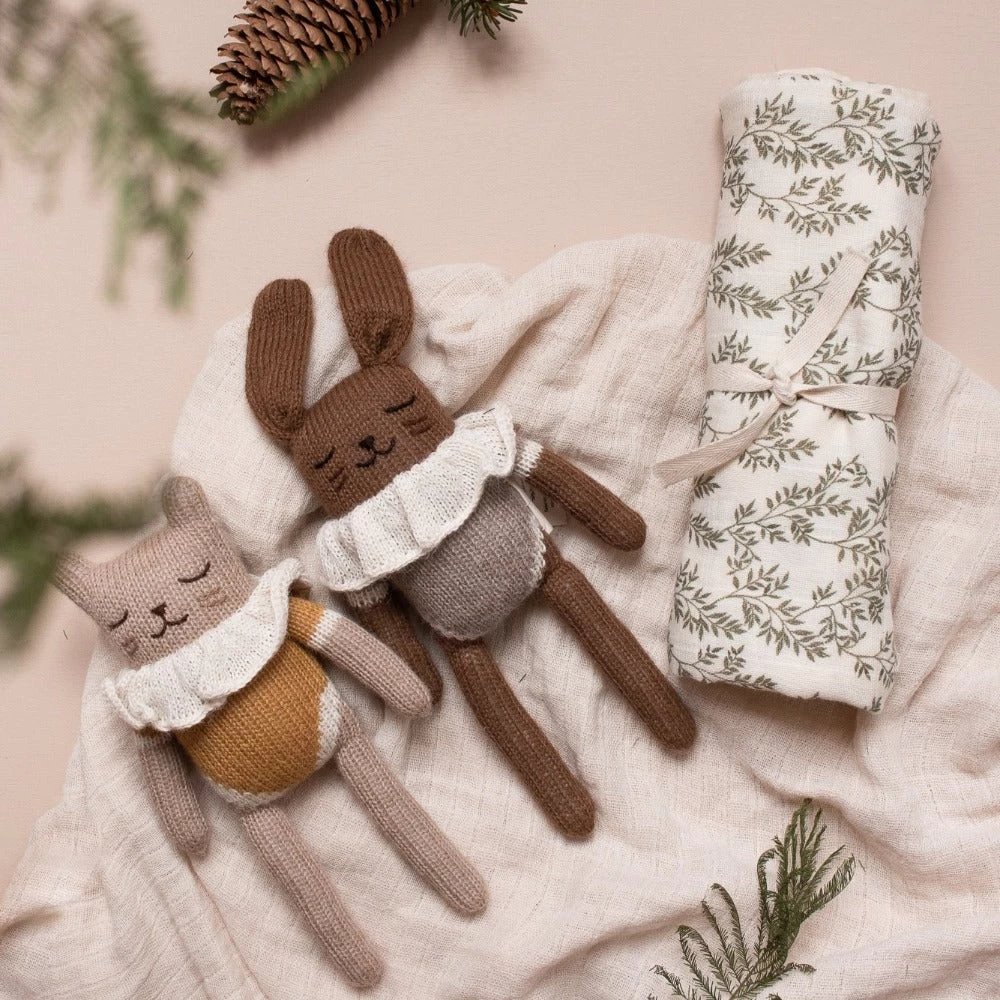 Main Sauvage Knuffel Bunny Oat 3 Main Sauvage Knuffel Bunny Oat - Afbeelding 3