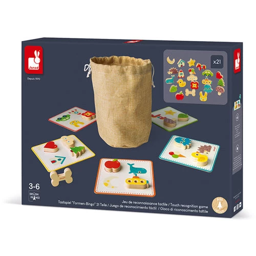 JANOD Ik Leer - Voelen Memory Spel 3 Jr+ 11 JANOD Ik Leer - Voelen Memory Spel 3 Jr+ - Afbeelding 11