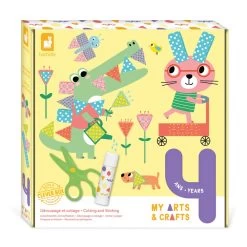 JANOD Atelier Knutselset Knippen En Plakken 4 Jr+