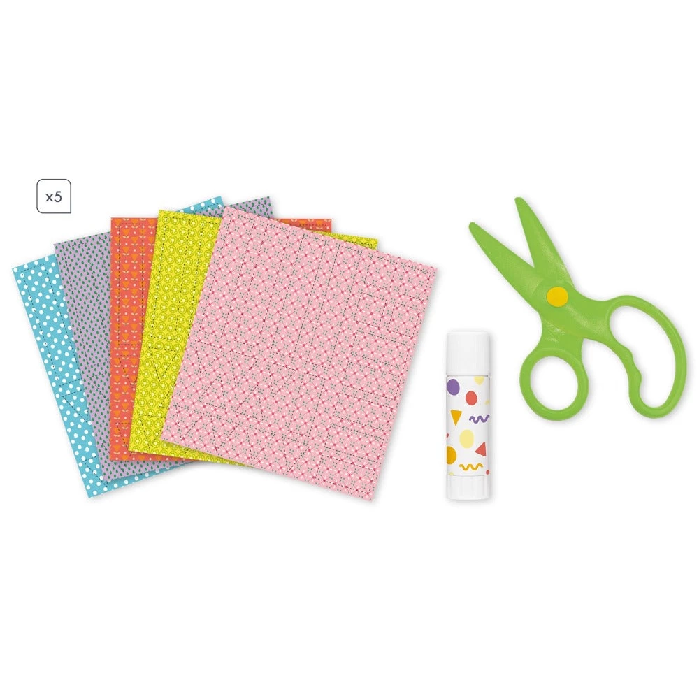 JANOD Atelier Knutselset Knippen En Plakken 4 Jr+ 5 JANOD Atelier Knutselset Knippen En Plakken 4 Jr+ - Afbeelding 5