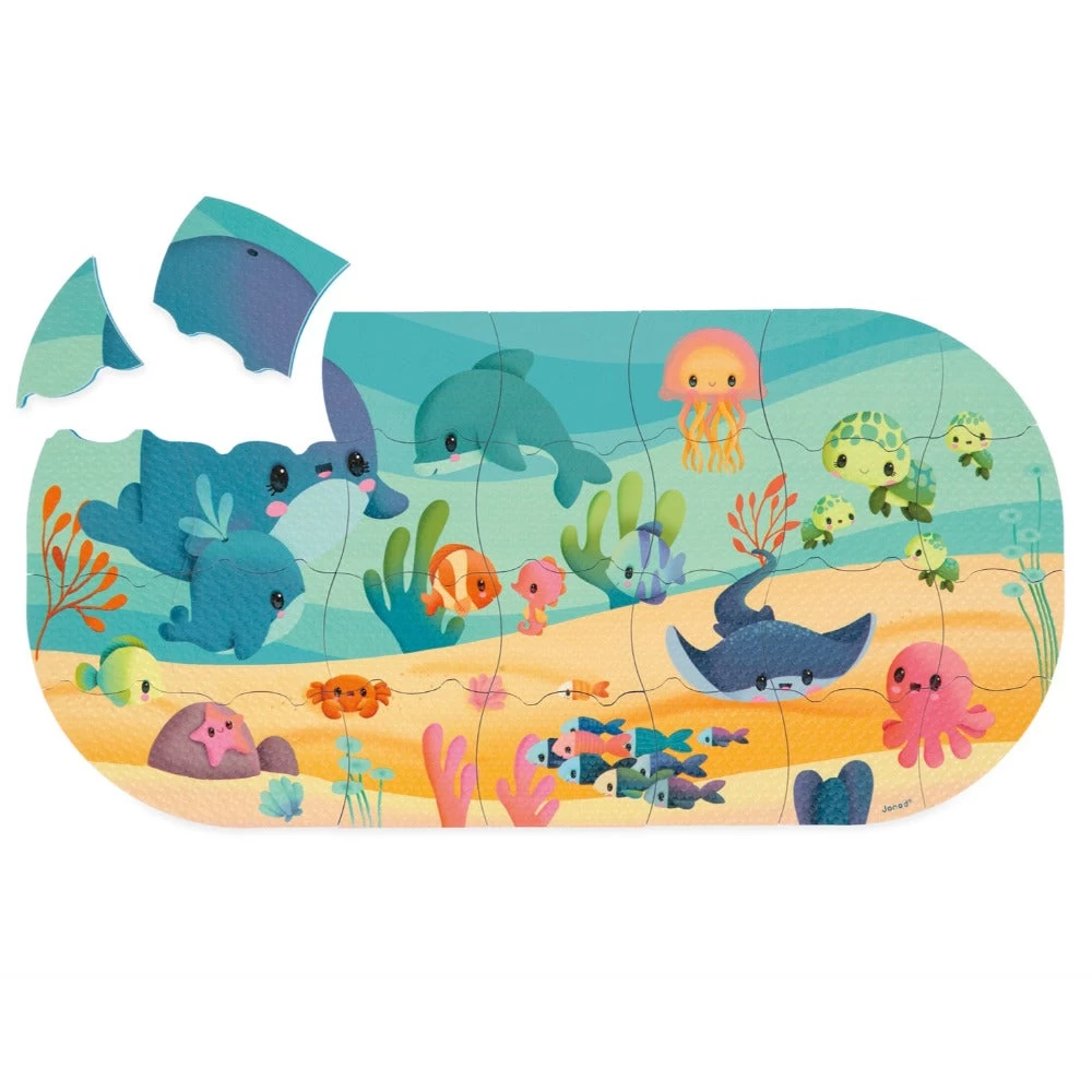 JANOD Badpuzzel Mijn Oceaan 3jr+ 2 JANOD Badpuzzel Mijn Oceaan 3jr+ - Afbeelding 2