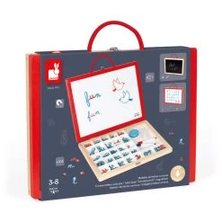 JANOD Magneetkoffer Letters Leren 4 In 1 3jr+ -Creatieve Speelgoed Winkel JANODmagneetkofferlettersleren4in13jr 115073f