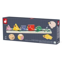 JANOD Spel Vogels Sorteren 2 Jr+ -Creatieve Speelgoed Winkel JANODspelVogelssorteren115089 1
