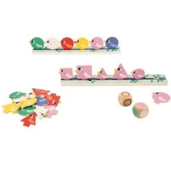 JANOD Spel Vogels Sorteren 2 Jr+ -Creatieve Speelgoed Winkel JANODspelVogelssorteren115089 4