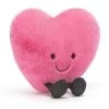 Jellycat Knuffel Amuseable Pink Heart Large 19 Cm