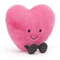 Jellycat Knuffel Amuseable Pink Heart Large 19 Cm