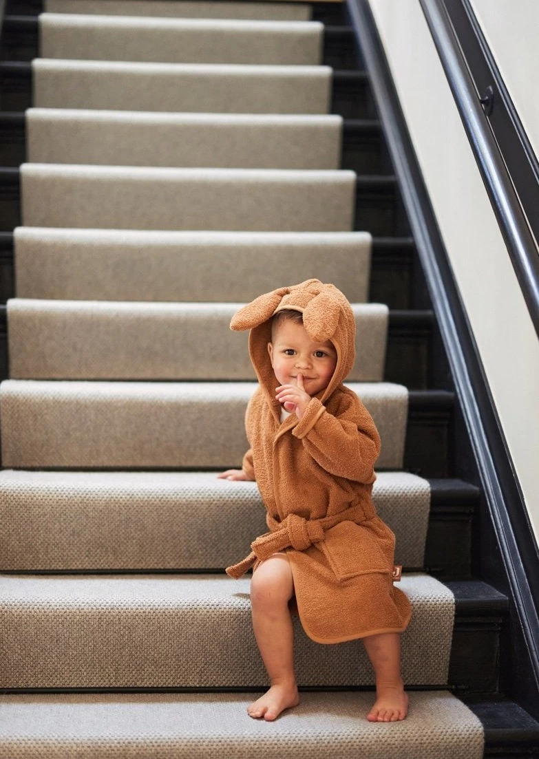 Jollein Badjas Caramel 1 Jr+ 6 Jollein Badjas Caramel 1 Jr+ - Afbeelding 6