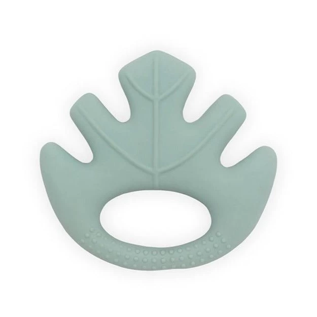 Jollein Bijtring Leaves Ash Green 3 Jollein Bijtring Leaves Ash Green - Afbeelding 3