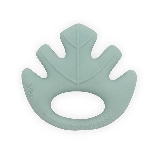 Jollein Bijtring Leaves Ash Green 1 Jollein Bijtring Leaves Ash Green