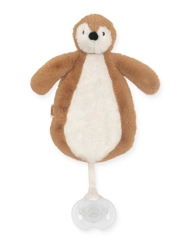 Jollein Speendoekje Pinguin Caramel 1 Jollein Speendoekje Pinguin Caramel