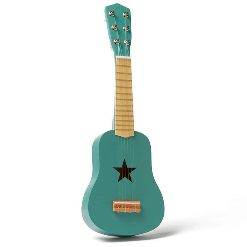 Kids Concept Gitaar Turquoise 1 Kids Concept Gitaar Turquoise