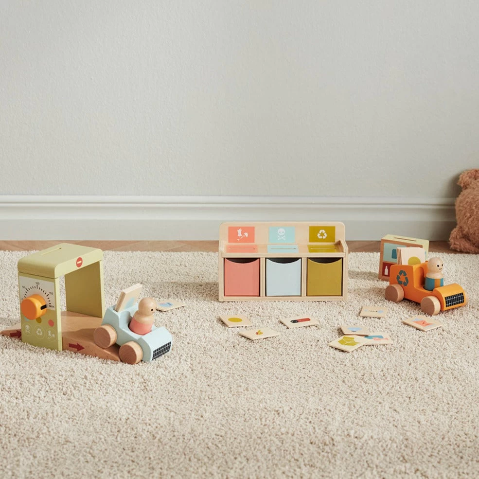 Kids Concept Recycle Station Aiden 3 Jr+ 4 Kids Concept Recycle Station Aiden 3 Jr+ - Afbeelding 4