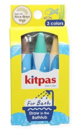 Kitpas Badkrijtjes Bruin Mint Geel 3 Jr+