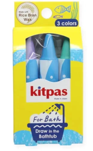 Kitpas Badkrijtjes Groen Blauw Paars 3 Jr+ 1 Kitpas Badkrijtjes Groen Blauw Paars 3 Jr+