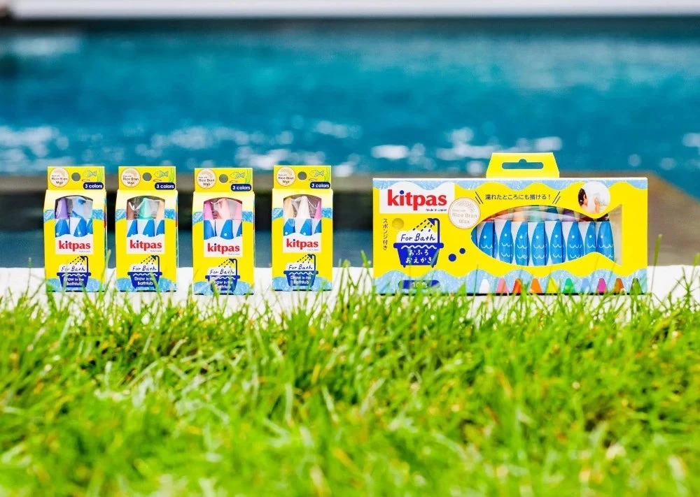 Kitpas Badkrijtjes Groen Blauw Paars 3 Jr+ 5 Kitpas Badkrijtjes Groen Blauw Paars 3 Jr+ - Afbeelding 5