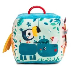 Lilliputiens Activiteiten Kubus + Geluid Jungle 10 M+ -Creatieve Speelgoed Winkel Lilliputiensactiviteitenkubus2283399 1