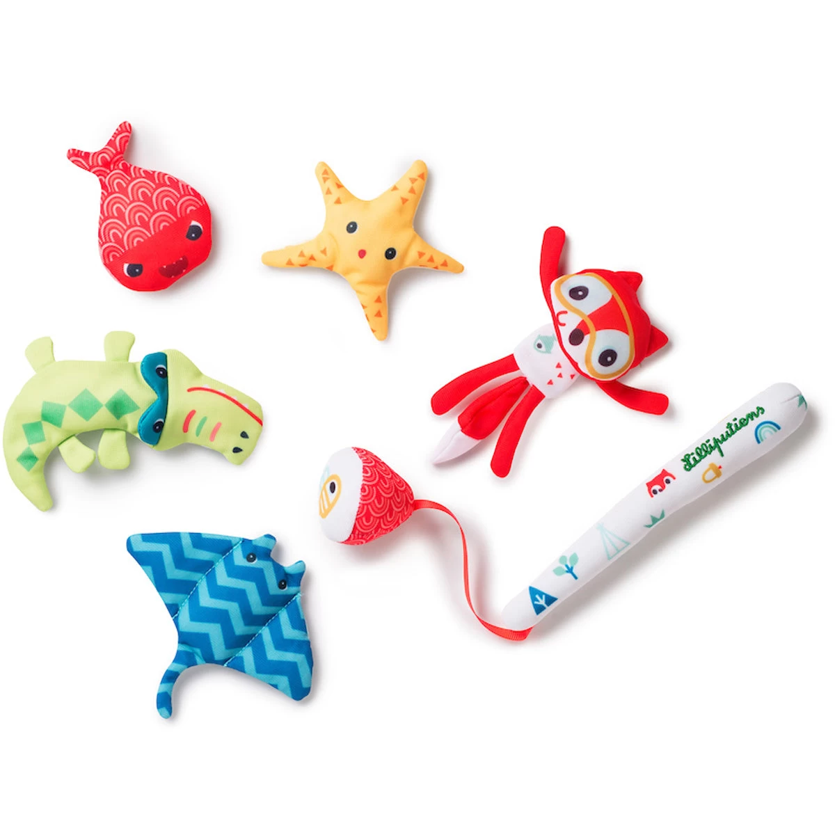 Lilliputiens Badspeelgoed Visspel Alice 1jr+ 1 Lilliputiens Badspeelgoed Visspel Alice 1jr+