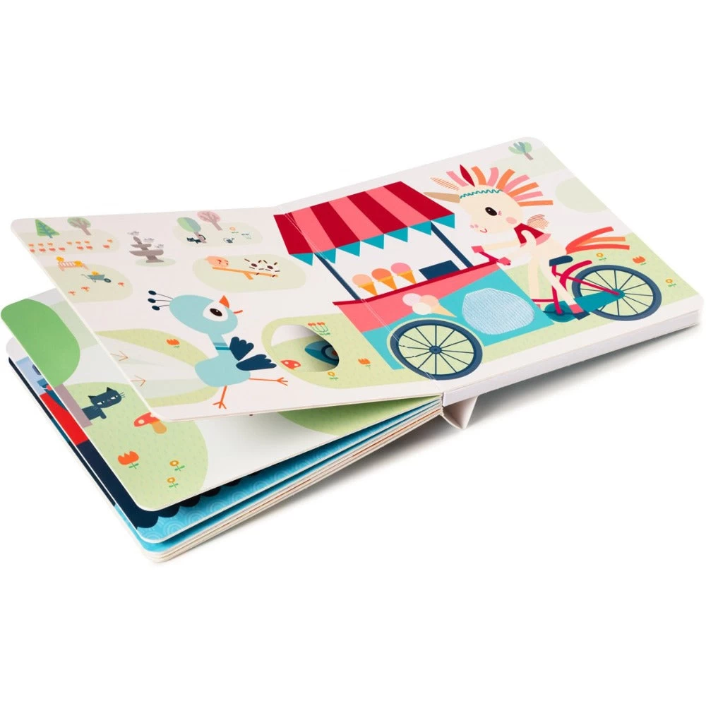 Lilliputiens Geluidenboek Vrooom 10 Mnd+ 3 Lilliputiens Geluidenboek Vrooom 10 Mnd+ - Afbeelding 3