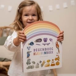 Little Dutch Regenboog Kleurenboek 1 Jr+ -Creatieve Speelgoed Winkel LittleDutchregenboogkleurenboekB