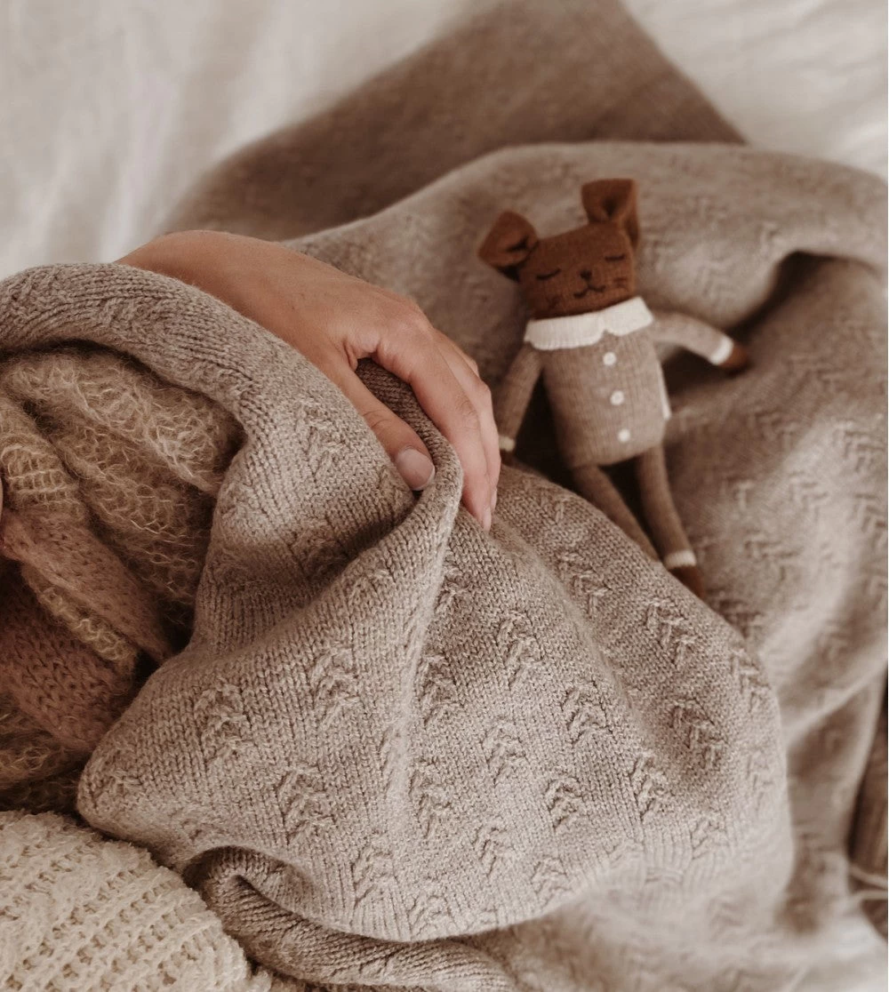 Main Sauvage Knuffel Bunny Oat Jumpsuit 3 Main Sauvage Knuffel Bunny Oat Jumpsuit - Afbeelding 3