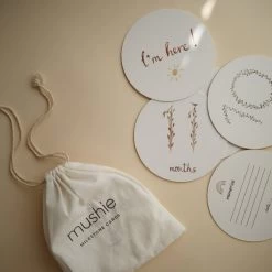 Mushie Milestone Cards