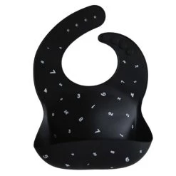 Mushie Silicone Slab Black Numbers