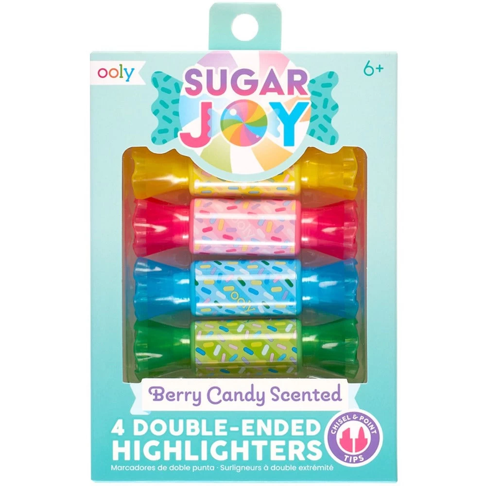 OOLY Geurmarkers Sugar Joy 4 Stks 6 Jr+ 1 OOLY Geurmarkers Sugar Joy 4 Stks 6 Jr+