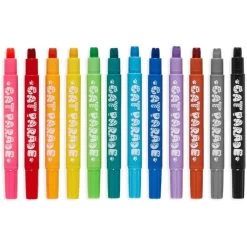 OOLY Olie Pastel Krijt Cat Parade 12 Stks 3 Jr+ -Creatieve Speelgoed Winkel OOLYoliepastelkrijtCatparade12stks02133 098c