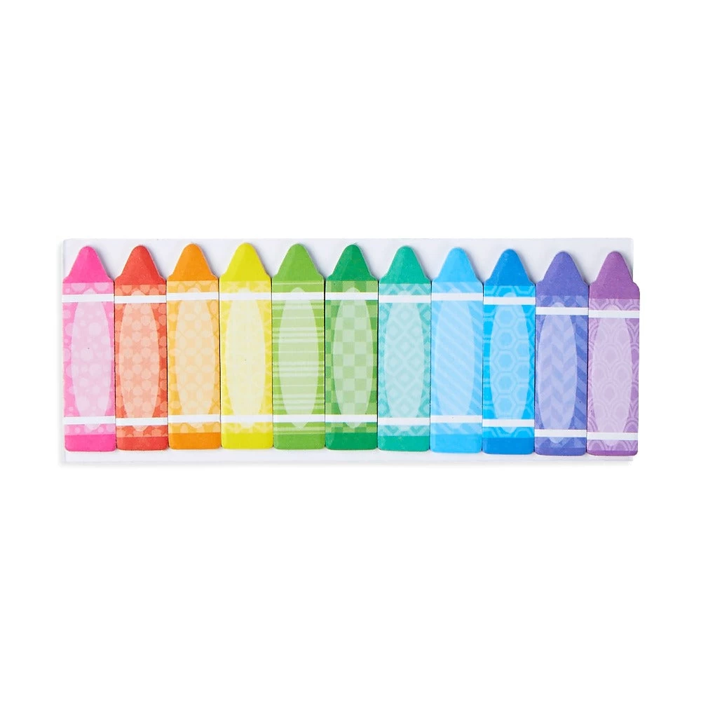 OOLY Sticky Tabs Rainbow Crayon 6 Jr+ 2 OOLY Sticky Tabs Rainbow Crayon 6 Jr+ - Afbeelding 2