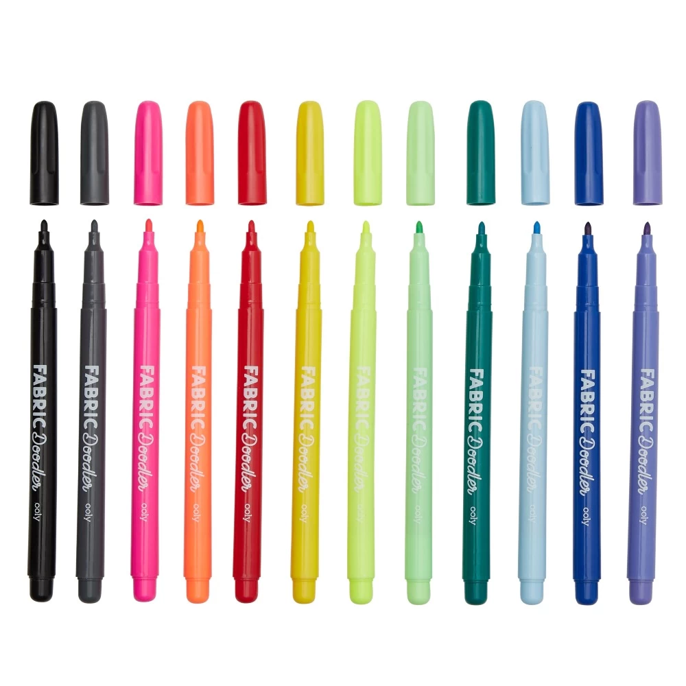 OOLY Textiel Markers 6 Jr+ 2 OOLY Textiel Markers 6 Jr+ - Afbeelding 2
