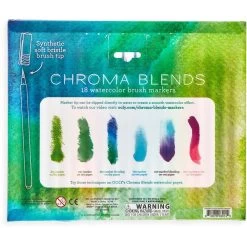 OOLY Waterverf Brush Stiften 18 Stks 6 Jr+ -Creatieve Speelgoed Winkel OOLYwaterverfbrushstiften18stks02130 057a