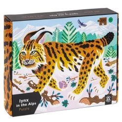 Petit Monkey Puzzel Lynx In The Alpes 8 Jr+ / 200 Stks