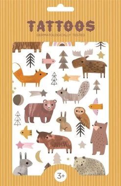 Petit Monkey Tattoo's Stay Wild