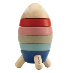 Plan Toys Stapeltoren Raket 18 Mnd+ -Creatieve Speelgoed Winkel PlanToysstapeltorenraket18mnd 5402f